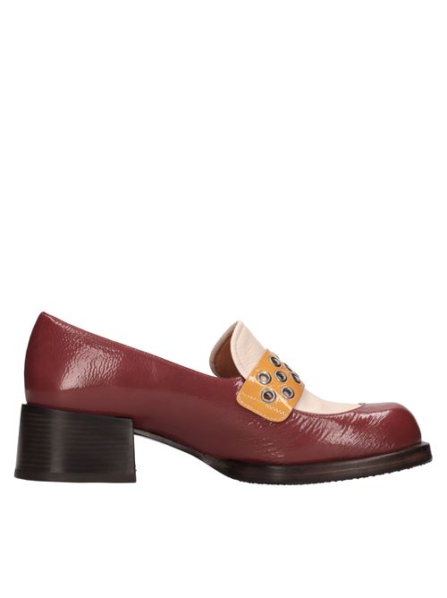 TOBEN moccasins in leather CHIE MIHARA | TOBEN SALOUROSSO-BEIGE-GIALLO